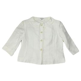 Balenciaga Denim Bianco - Top in Jeans