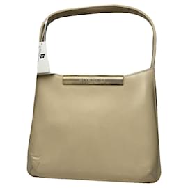 Borsa a mano in pelle beige Givenchy Whip