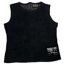 Fendi schwarze Wolljacke