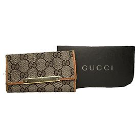 Gucci Jackie 1961 Beiger Baumwollbeutel