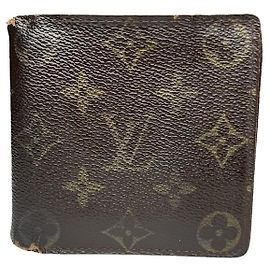 Borsa in pelle marrone Louis Vuitton Flore