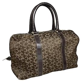 Borsa a secchiello in pelle marrone Celine - Céline