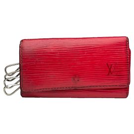 Borsa in pelle rossa Lockme di Louis Vuitton