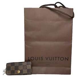 Louis Vuitton Lockme braune Lederhandtasche