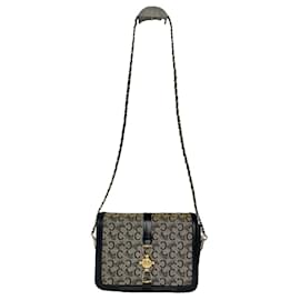 Borsa a tracolla Celine SAC 16 in pelle nera - Céline