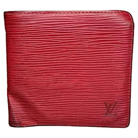 Bolso de cuero rojo Louis Vuitton
