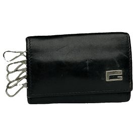 Borsa in pelle verniciata nera Gucci