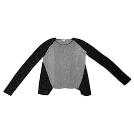 Helmut Lang Schwarze Baumwollstrickware