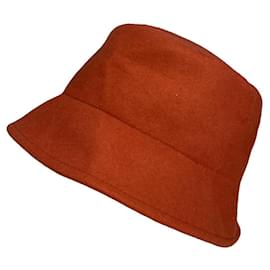Cappello di cotone arancione Courrèges - Courreges