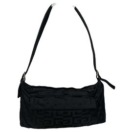 Bolsa de mão de poliéster preto Givenchy Whip