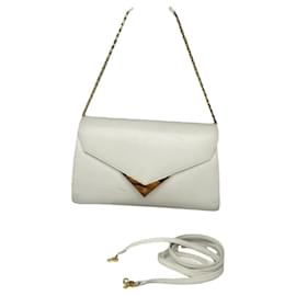Borsa in pelle bianca Givenchy 4G