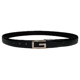 Gucci schwarze Leder-Gürtel