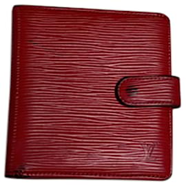 Borsa in pelle rossa Louis Vuitton