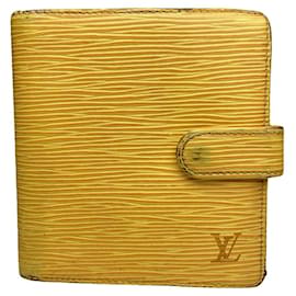 Borsa in pelle gialla Louis Vuitton