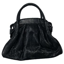 Giorgio Armani Black Leather Handbag