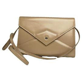 Borsa in pelle marrone Givenchy 4G
