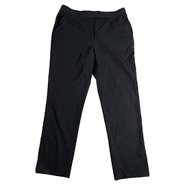 Pantalón de poliéster negro Bottega Veneta