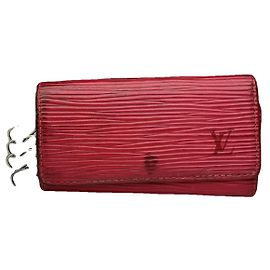 Borsa in pelle rossa Lockme di Louis Vuitton