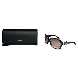 Gafas de sol de plástico negro Gucci