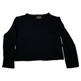 Schwarze Polyester-Strickware von Fendi
