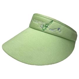 Balenciaga grüner Baumwollhut