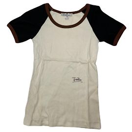 Top de algodão bege Emilio Pucci
