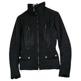 Chaqueta de poliéster antracita Versus