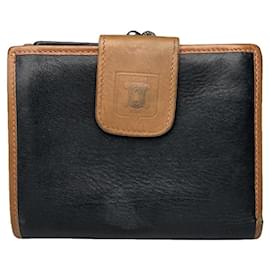 Cartera de cuero negro Celine Triomphe - Céline