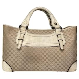 Borsa in pelle bianca Celine Boogie - Céline