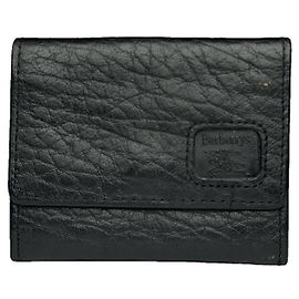 Burberry schwarze Lederbörse
