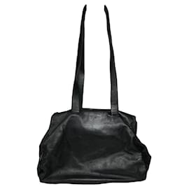 Borsa a mano Prada Cleo in pelle verniciata nera