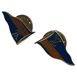 Orecchino Louis Vuitton Multicolore Oro e Acciaio