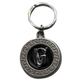 Pendente in acciaio argento Gianni Versace