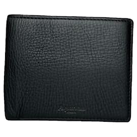 Borsa in pelle nera Aquascutum