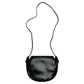 Borsa a mano in pelle verniciata nera Givenchy Infinity