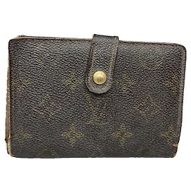 Louis Vuitton Flore Brown Leather Wallet