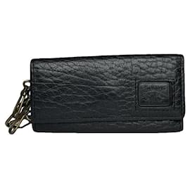 Borsa in pelle nera Burberry