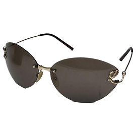 Occhiali da sole in metallo nero Loewe
