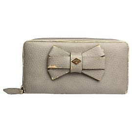 Vivienne Westwood Silver Leather Wallet