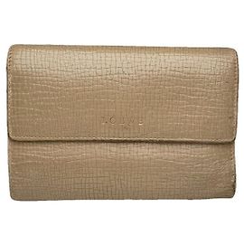 Loewe Puzzle Brown Leather Wallet