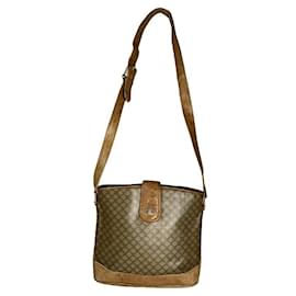 Céline Celine SAC SEAU Brown Leather Handbag
