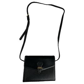 Courreges Borsa in pelle nera Courrèges