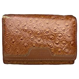 Autre Marque Non Signé / Unsigned Brown Leather Wallet