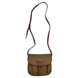 Borsa a mano in cotone marrone Courrèges - Courreges