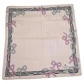 Sciarpa di seta rosa Lanvin