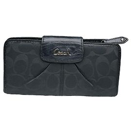 Coach Black Leather Wallet