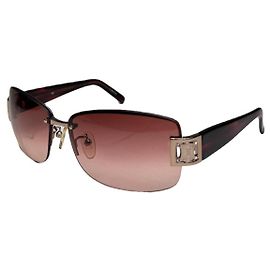 Céline Gafas de sol metálicas moradas Celine