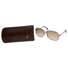 Gafas de sol de metal rosa Balenciaga