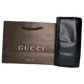 Gucci Jackie 1961 schwarze Lederhandtasche