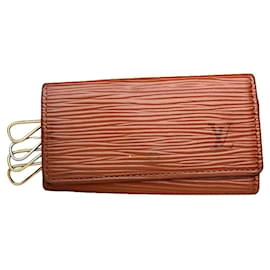 Borsa in pelle arancione Lockme di Louis Vuitton